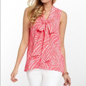 Lilly Pulitzer Dahlia Top Show Your Stripes Small
